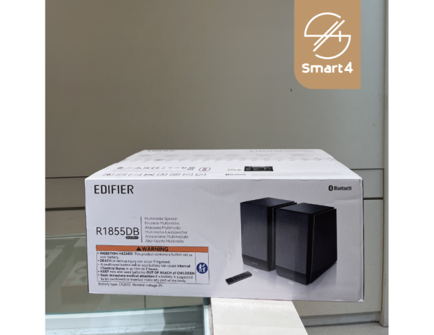 【EDIFIER】R1855DB 2.0聲道藍牙喇叭 黑 全新特賣優惠