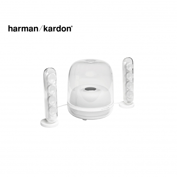 【harman/kardon】SoundSticks 4 藍牙2.1聲道多媒體水母喇叭 白色