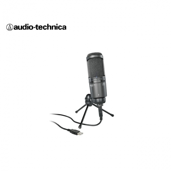 【Audio-Technica】AT2020USB+心型指向電容式USB麥克風