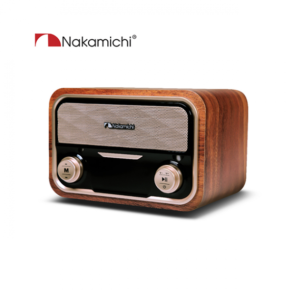 【Nakamichi】 Soundbox Lite 復古木製藍牙喇叭